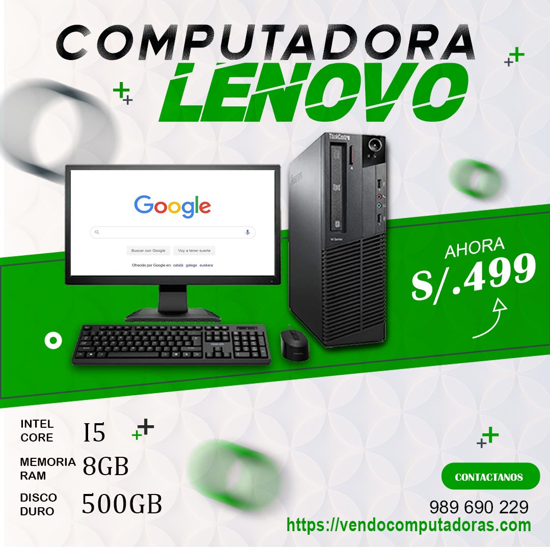 computadora lenovo core i5 en descuento
